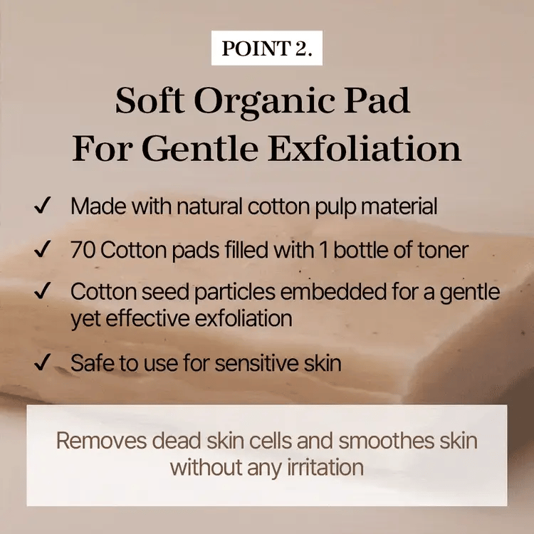 BEAN TONER PAD (70EA) 280ML