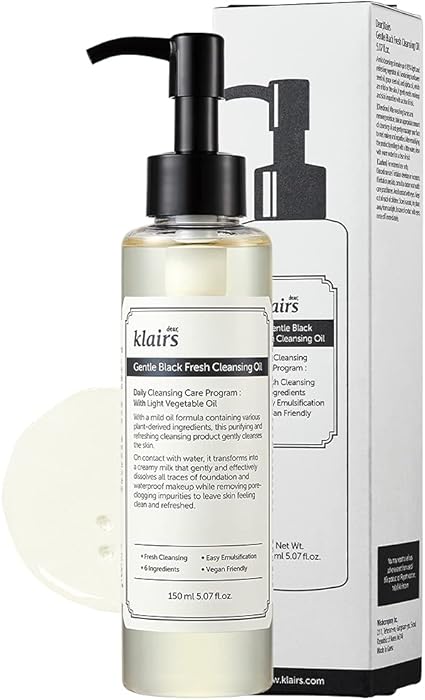 GENTLE BLACK FRESH CLEANSING OIL 30ML