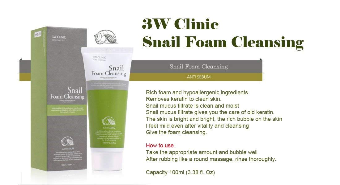 SNAIL FOAM CLEANSING