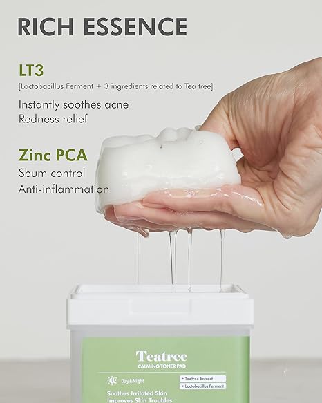 Teatree Calming Toner Pad 200ml