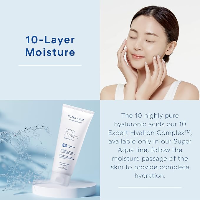 SUPER AQUA ULTRA HYALRON CLEANSING CREAM 200ML
