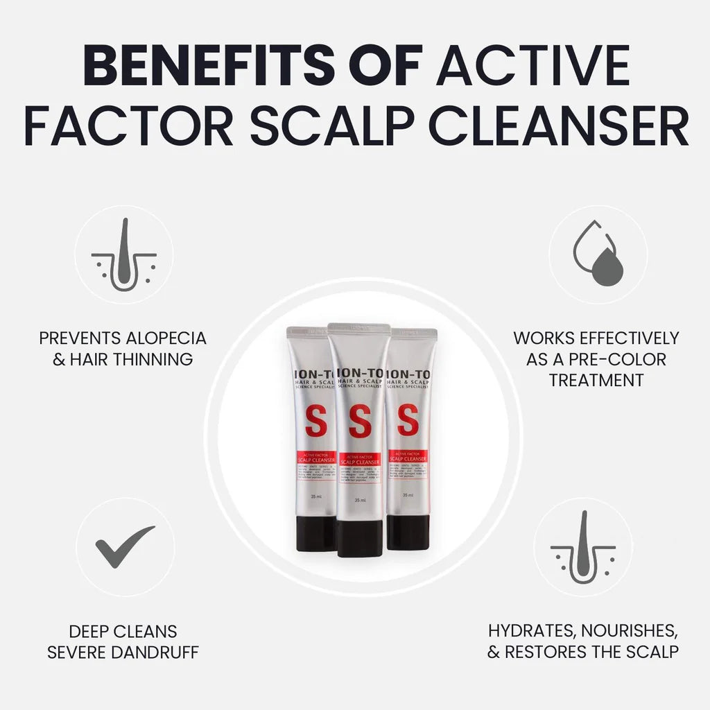 ION-TO SCALP CLEANSER 35ml x3
