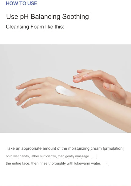 pH Balancing Soothing Cleansing Foam