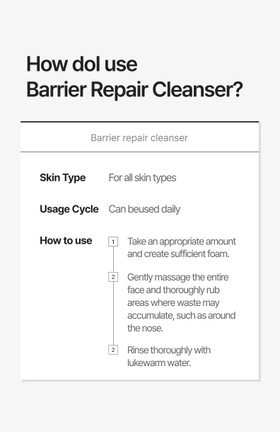 BARRIER REPAIR CLEANSER 150ML