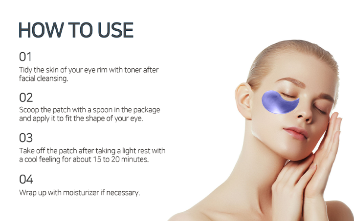 AGAVE HYDROGEL EYE PATCH 60EA