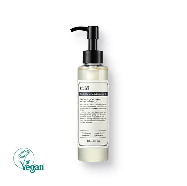 GENTLE BLACK FRESH CLEANSING OIL 30ML