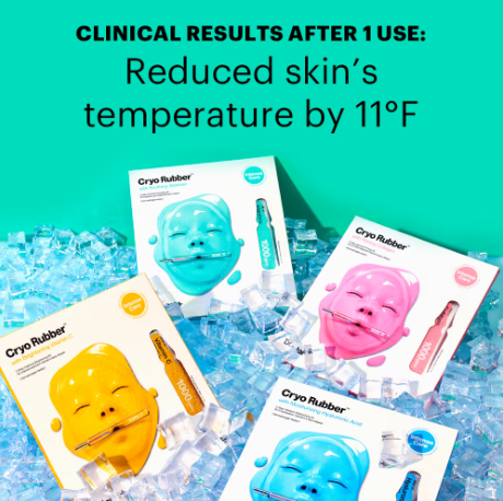 RUBBER MASK WITH SOOTHING ALLANTOIN GREEN