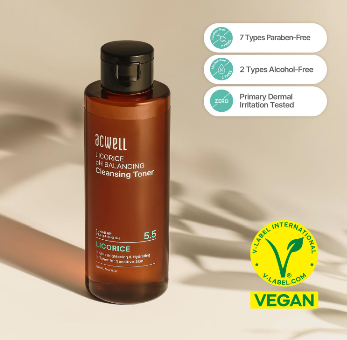 LICORICE PH BALANCING CLEANSING TONER 300ML