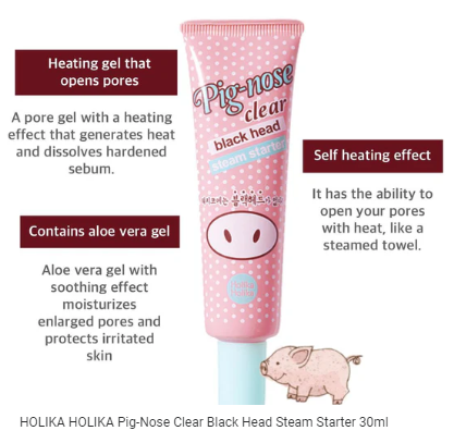 PIG-NOSE CLEAR BLACKHEAD STEAM STARTER 30ML