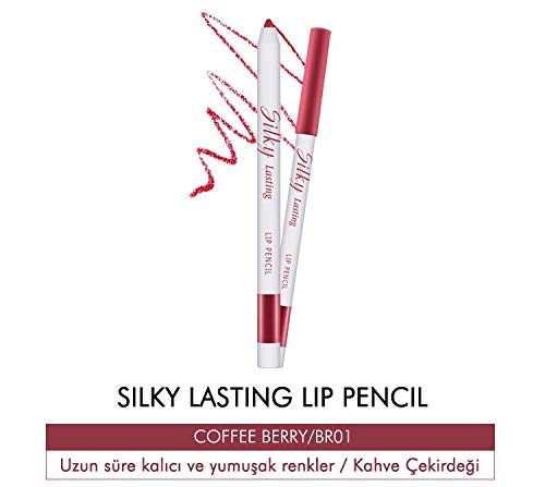 SILKY LASTING LIP PENCIL (BR01/COFFEE BERRY) 0.25G