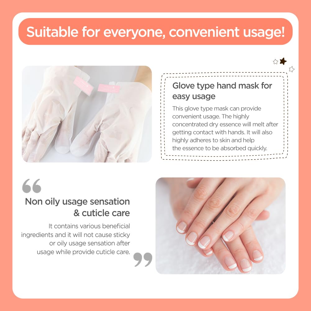 SELF AESTHETIC soft hand mask 1each