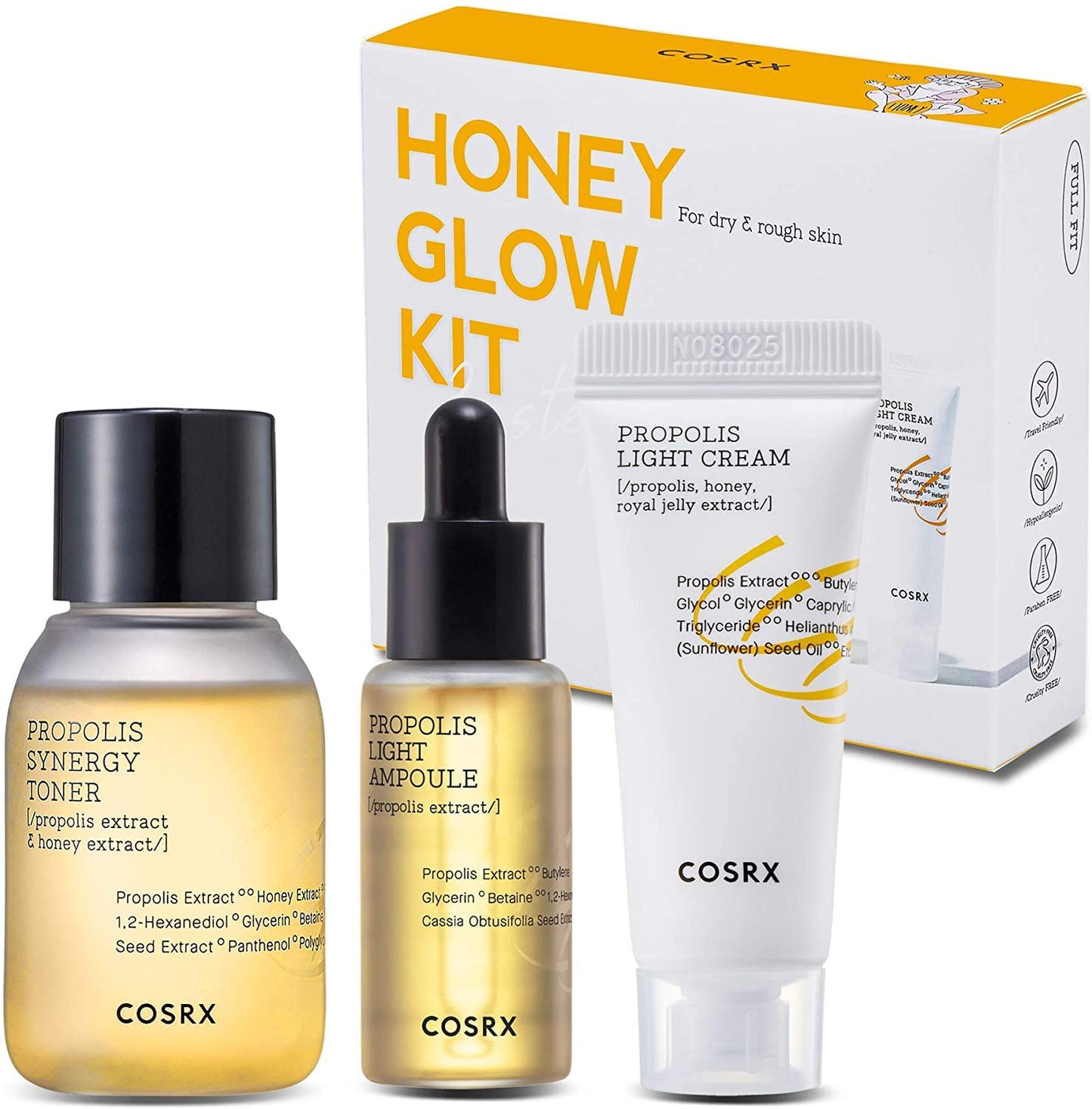 FULL FIT PROPOLIS TRIAL KIT (30ML+10ML+15ML) 55ML