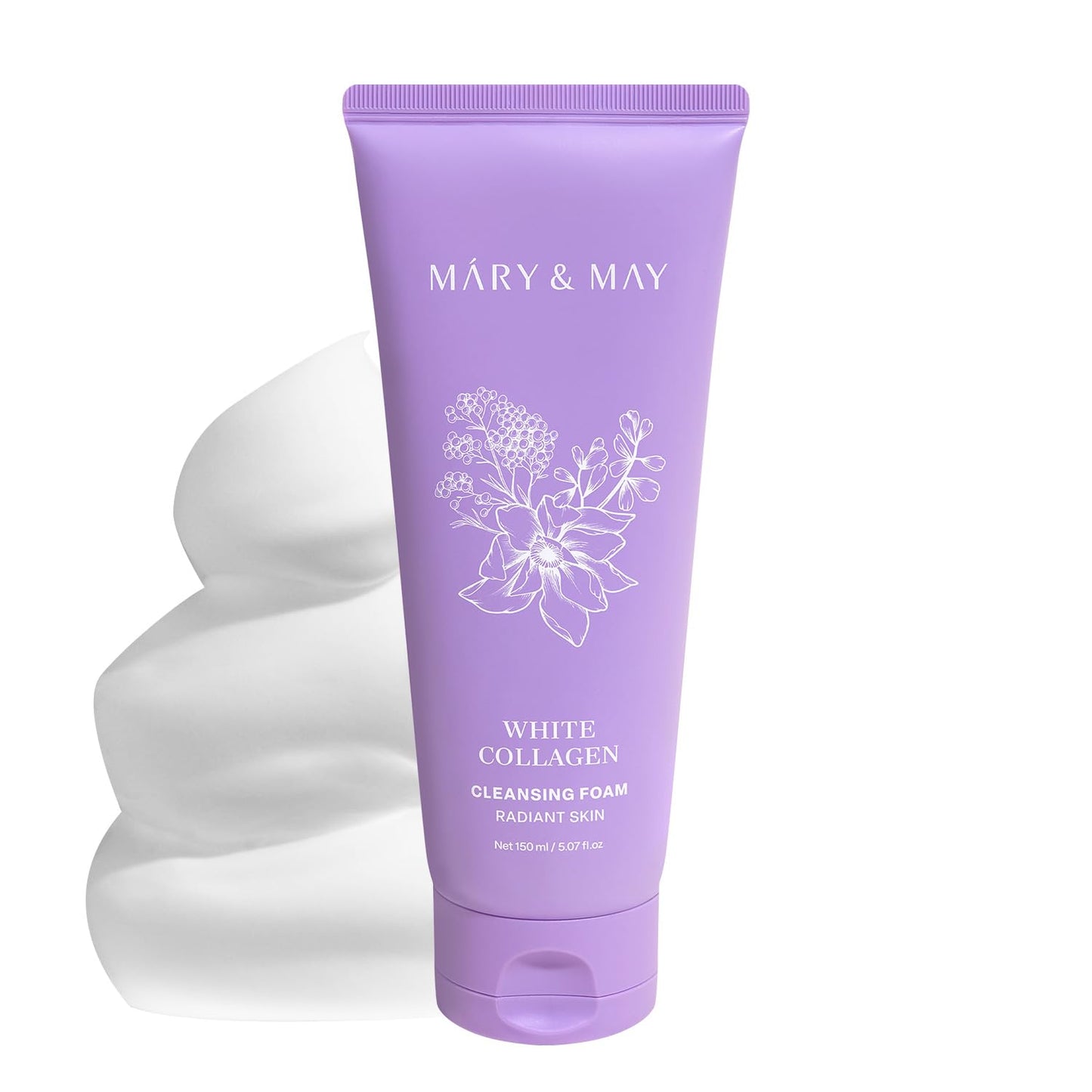 White Collagen cleansing foam 150ml