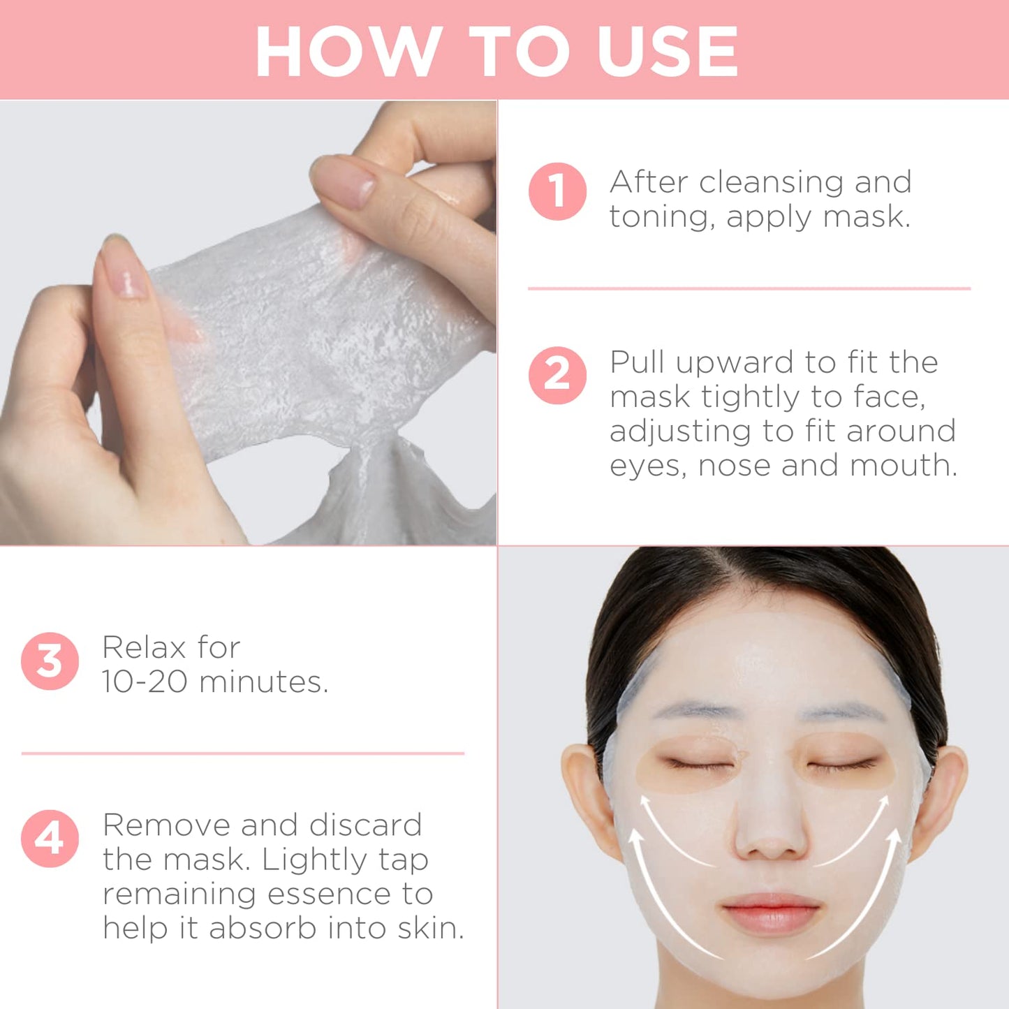 Collagen Essential Mask - 1 Box of 10 Sheets