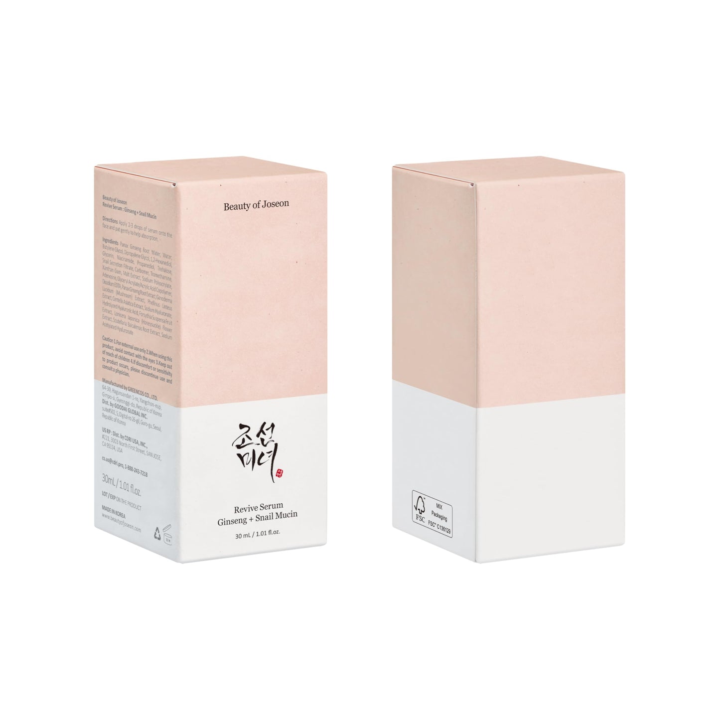 Revive Serum : Ginseng + Snail Mucin