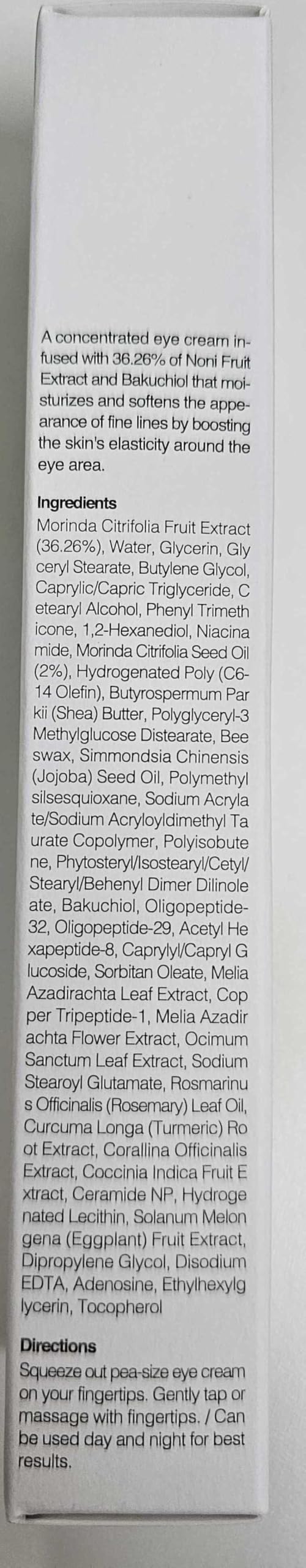 The Real Noni Ultimate Eye Cream 20ml
