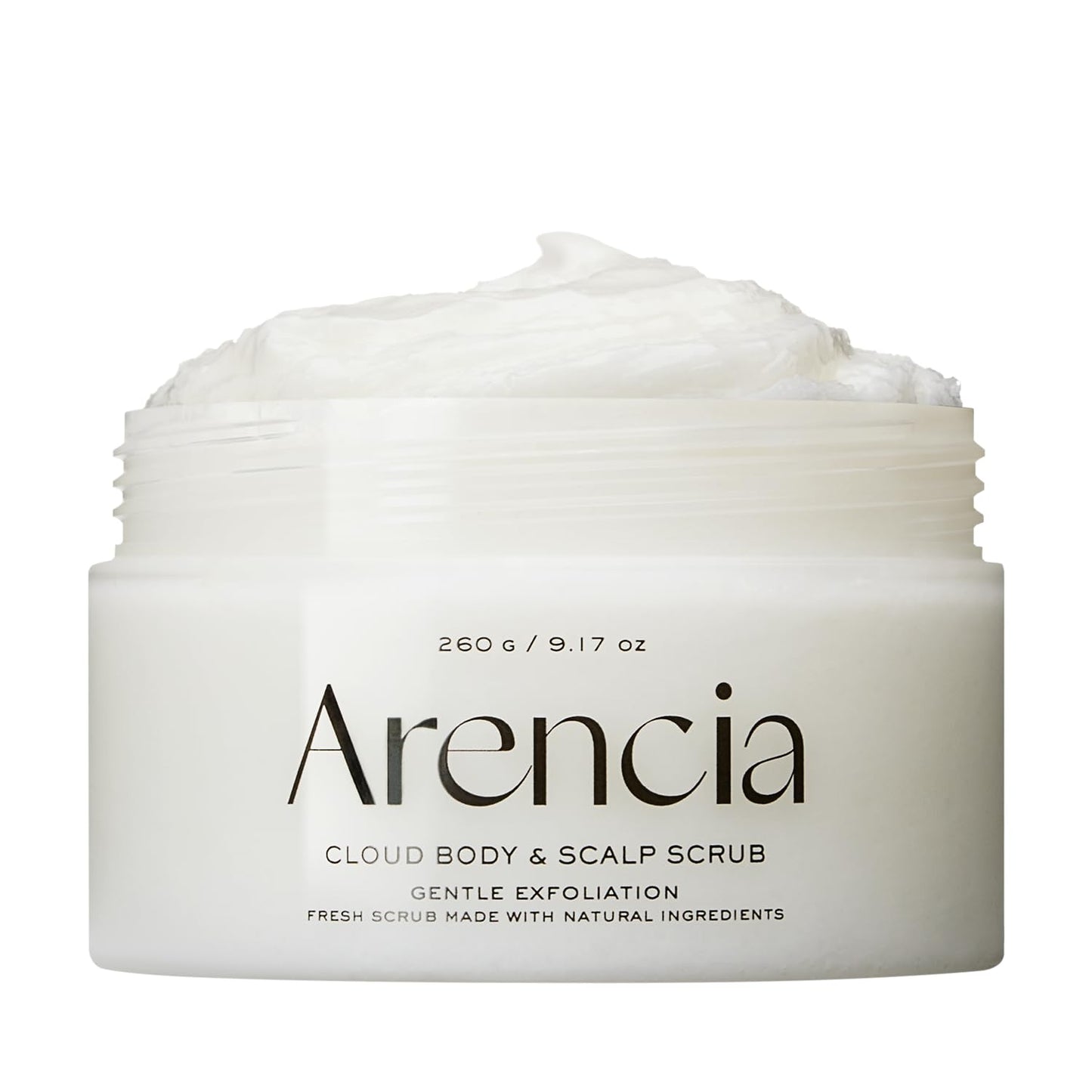 FRESH CLOUD SCRUB BLACK TEA YUZU 260G
