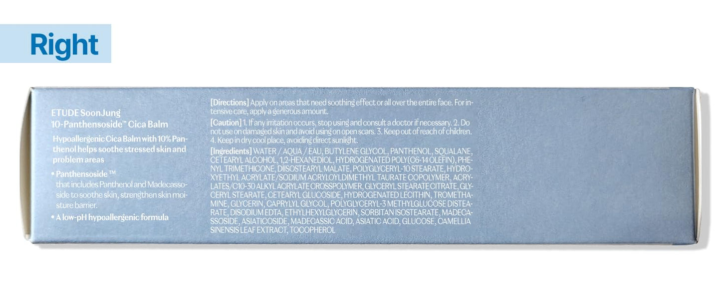 (23AD) SOONJUNG 10 Panthensoside Cica Balm 50ml