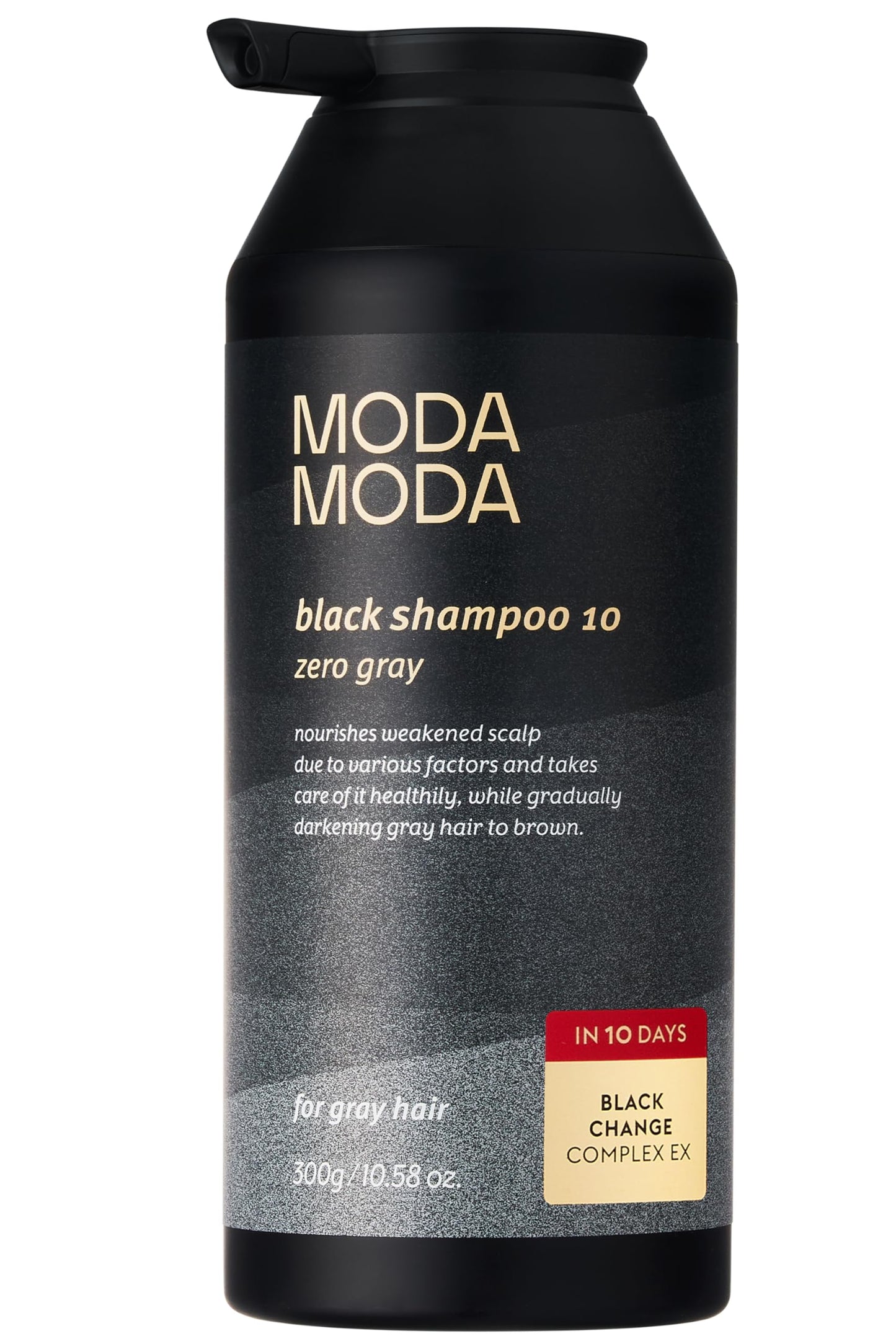 Zero Gray Black Hair Shampoo, 10. 58oz