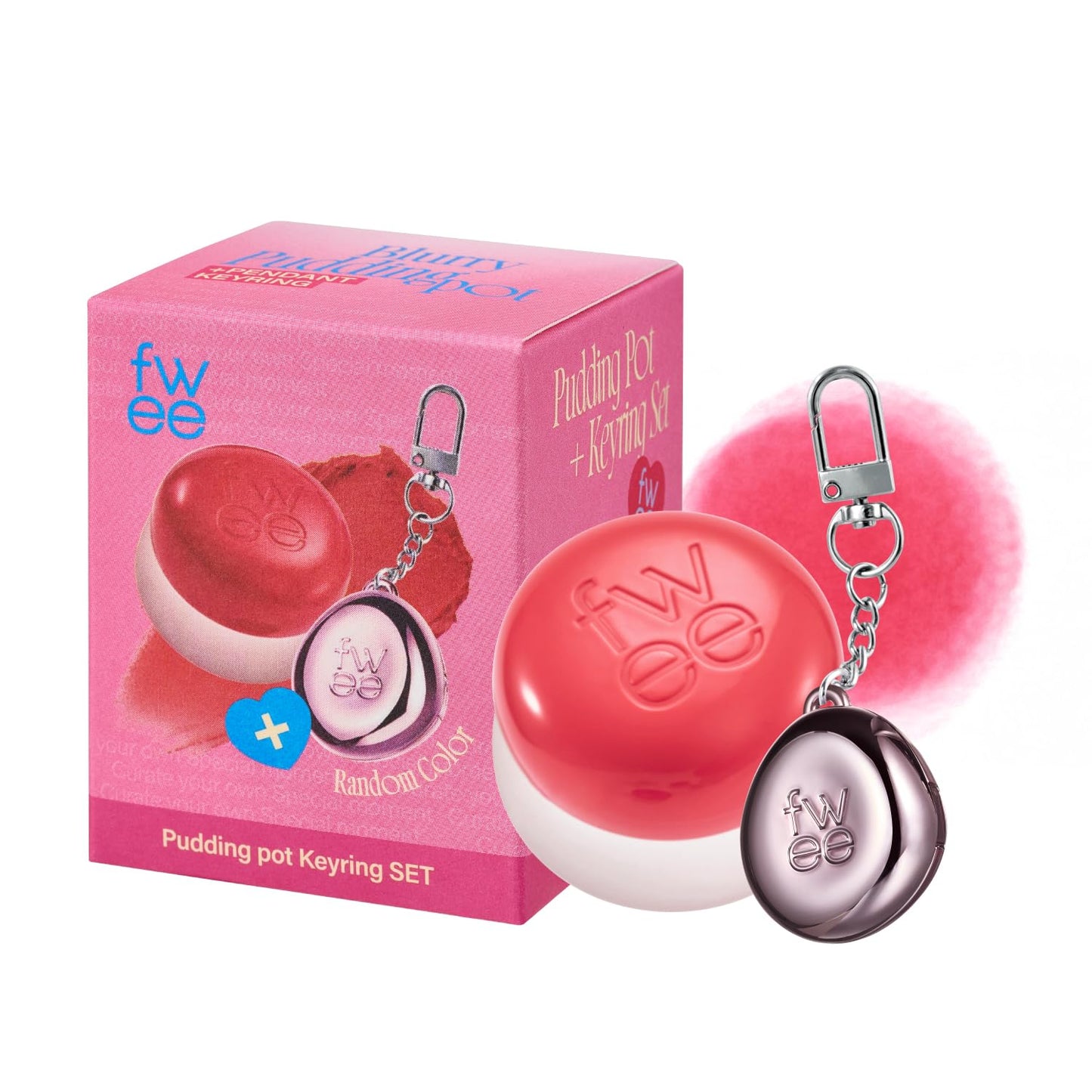 *Keyring* LipCheek Blurry Pudding Pot RD03 Ambitious 5g