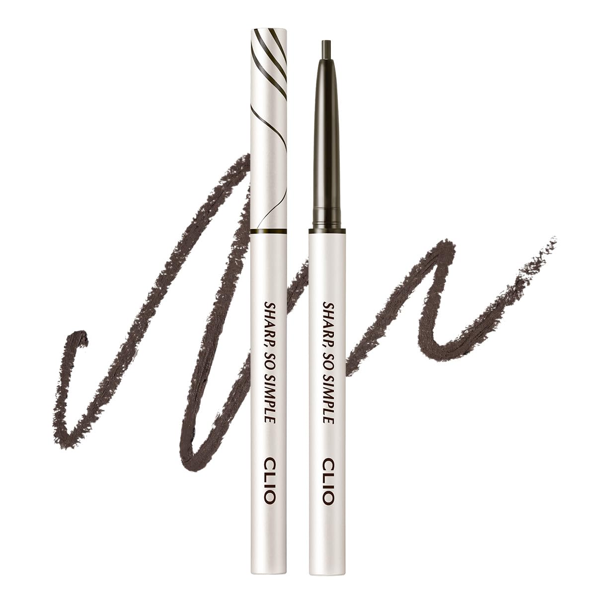 CLIO SHARP SO SIMPLE WATERPROOF PENCIL LINER 003 BLACK BROWN