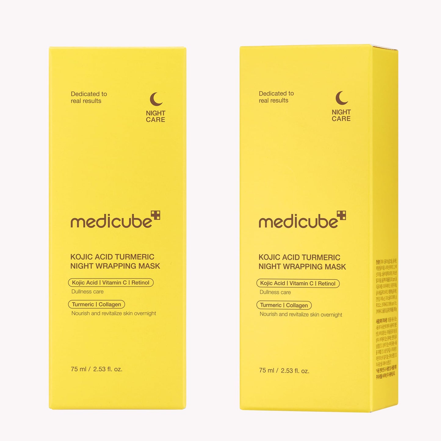 KOJIC ACID TURMERIC NIGHT WRAPPING MASK 75ML