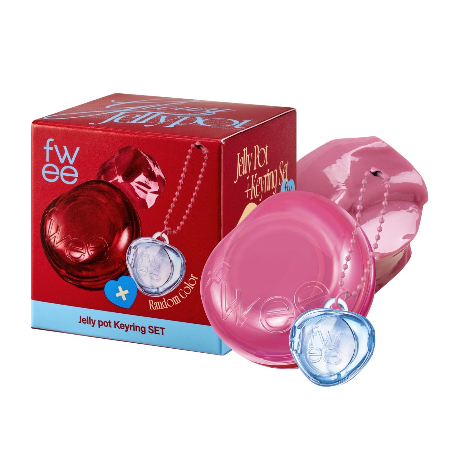 *Keyring* LipCheek Glowy Jelly Pot JP03 Sweets 4g