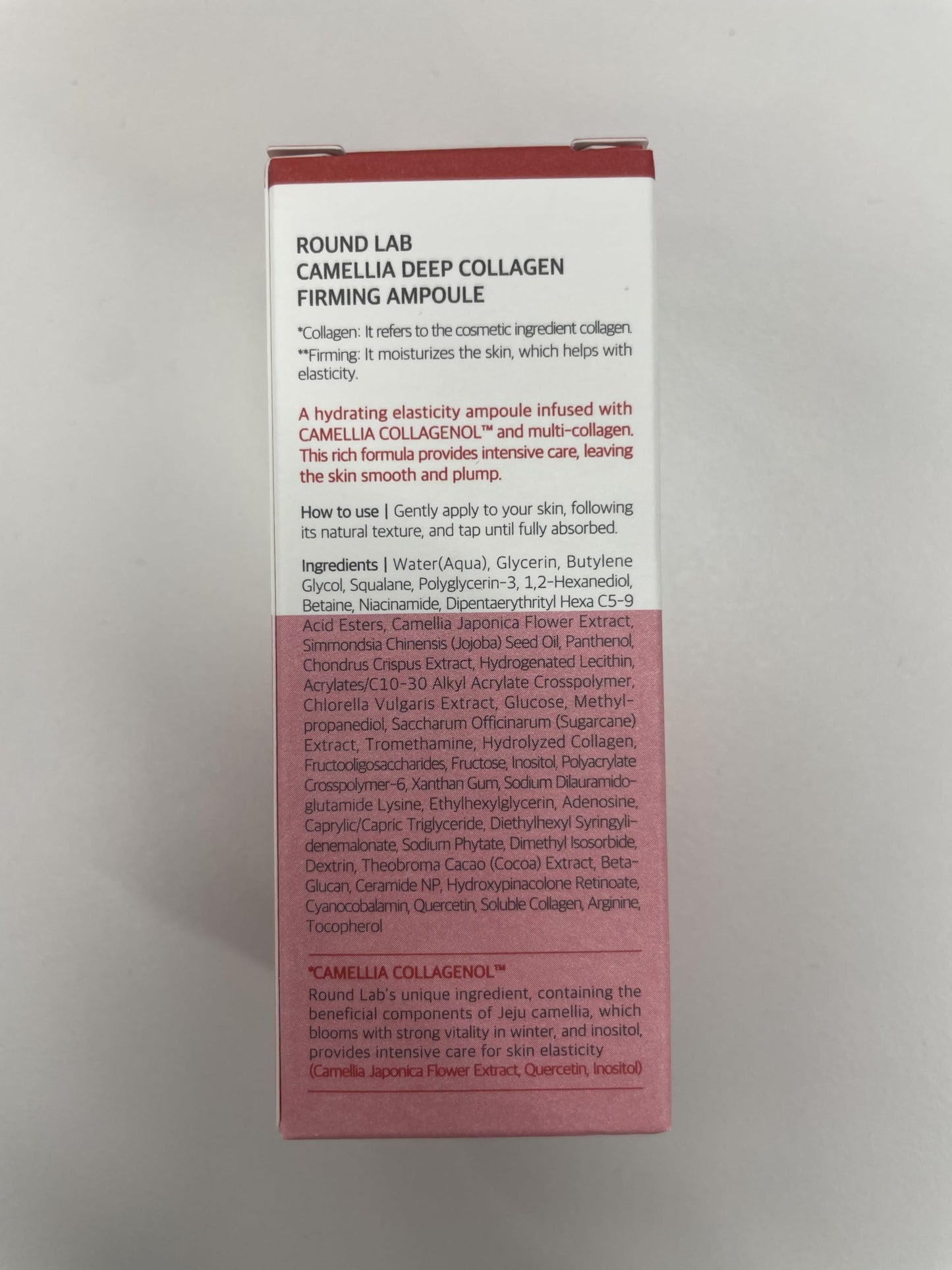 CAMELLIA DEEP COLLAGEN FIRMING AMPOULE 30ML