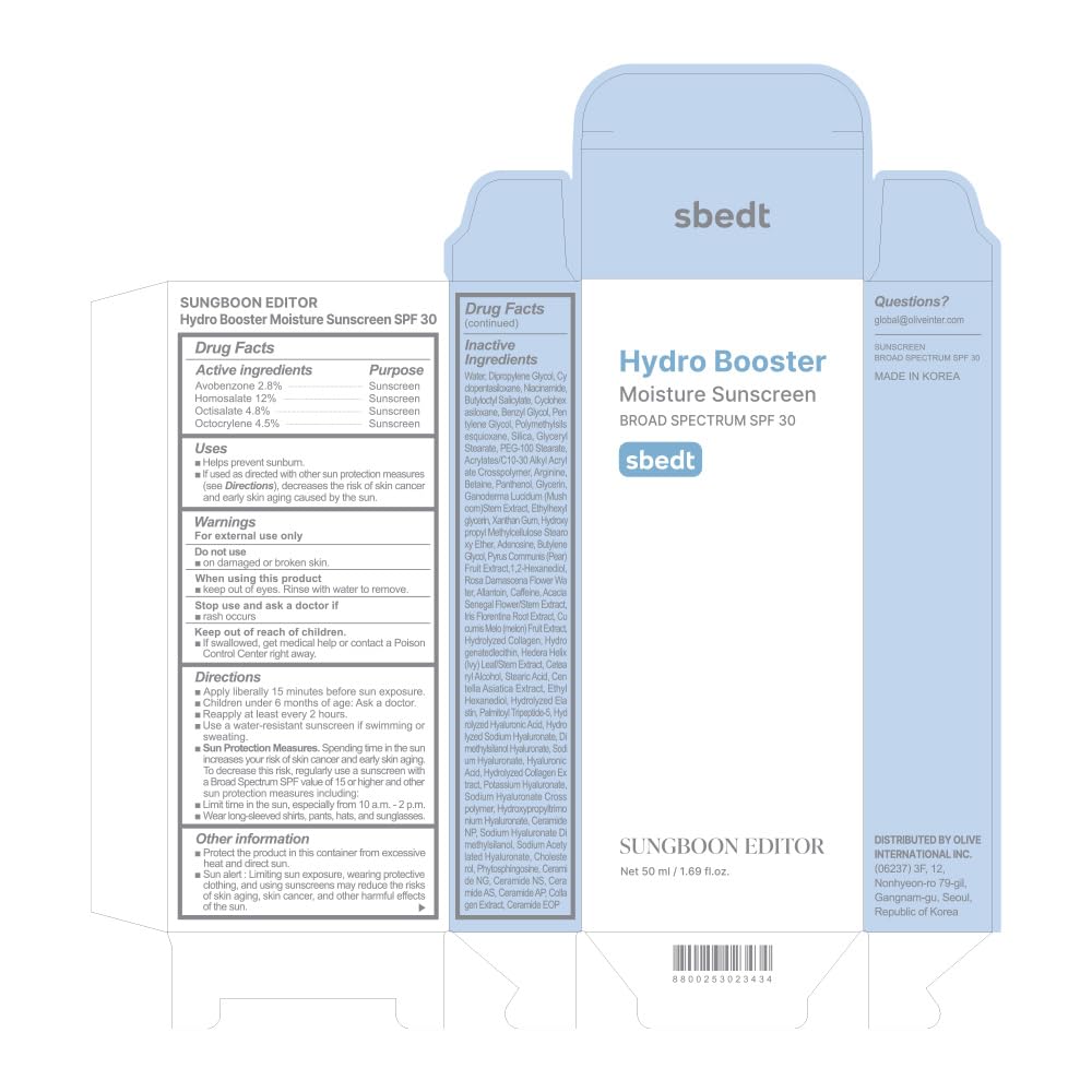 Hydro Booster Moisture Sunscreen 50ml
