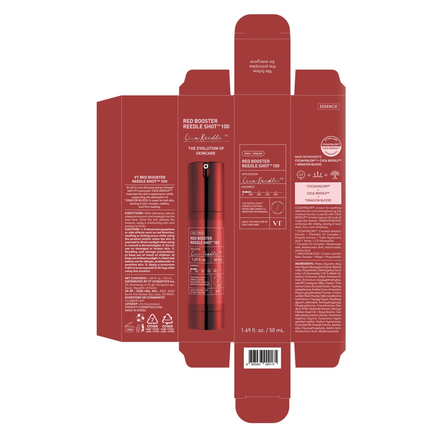 RED BOOSTER REEDLE SHOT 100 50ML