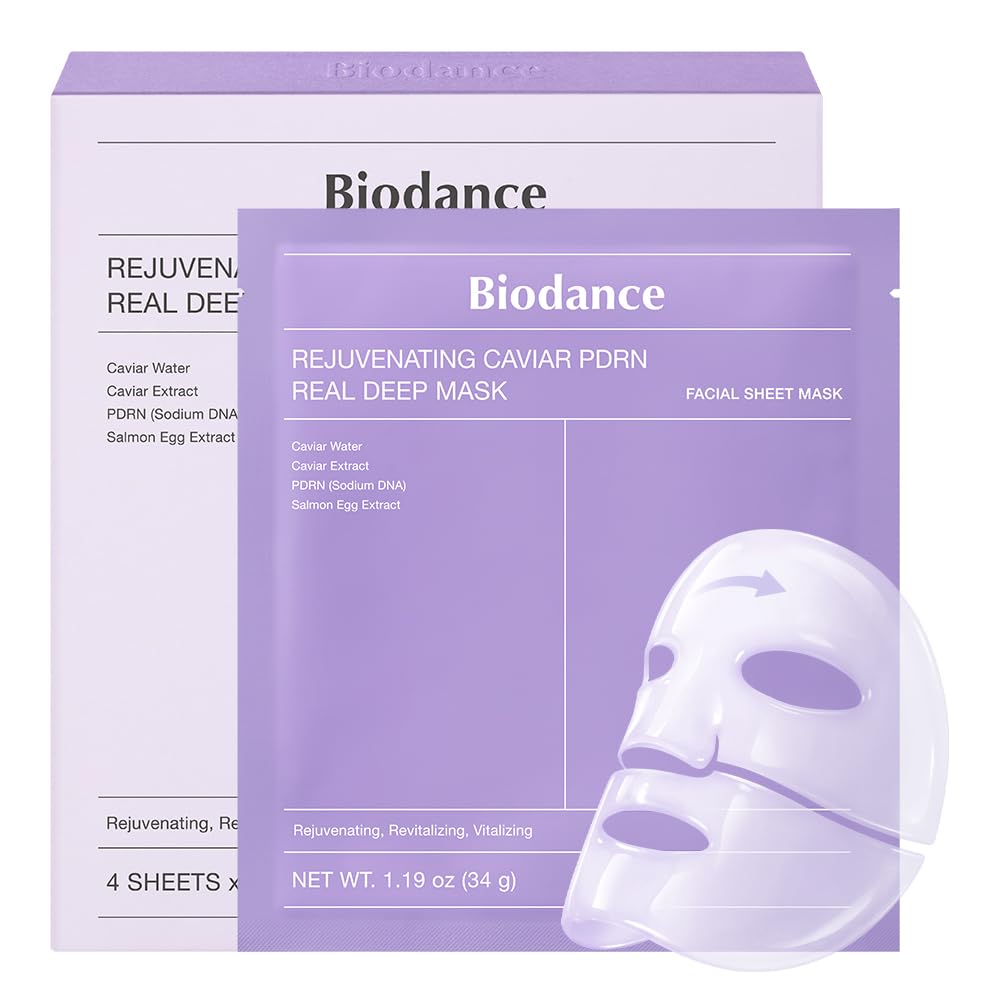 REJUVENATING CAVIAR PDRN REAL DEEP MASK 4EA