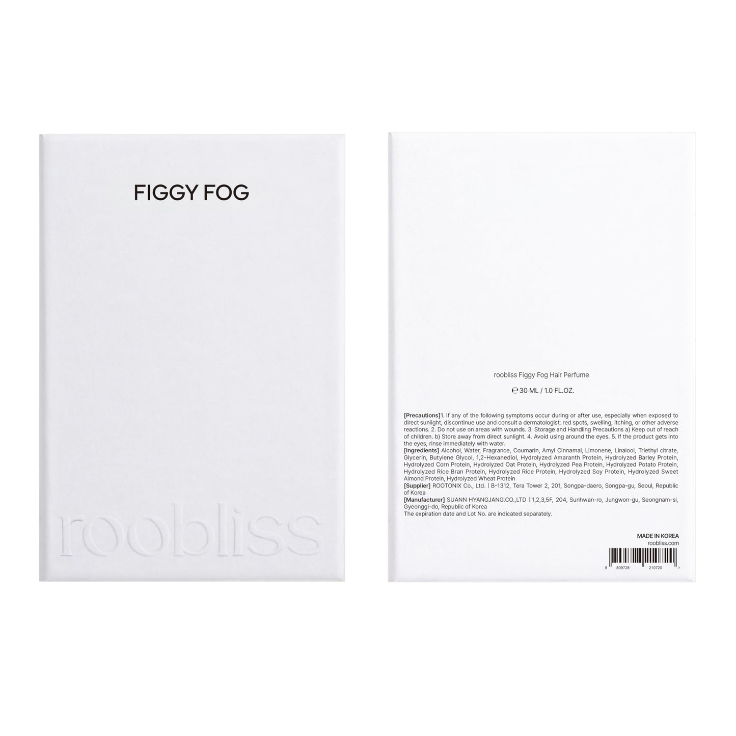 roobliss Figgy Fog HAIR PERFUME 30ml