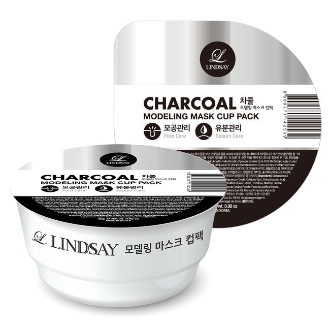 Lindsay Charcoal Modeling Mask Cup Pack 28g
