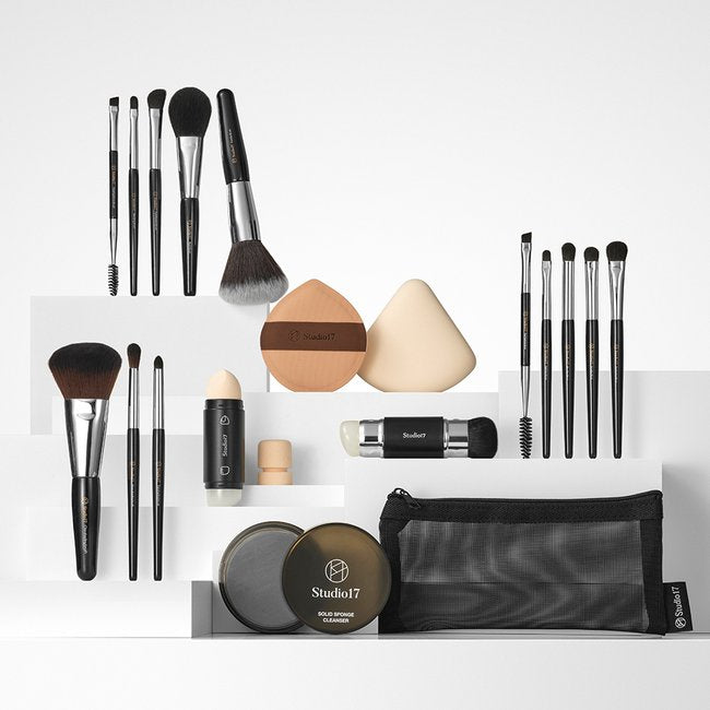 Eye makeup brush set