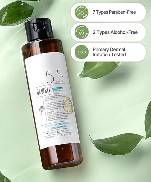 LICORICE PH BALANCING CLEANSING TONER 300ML
