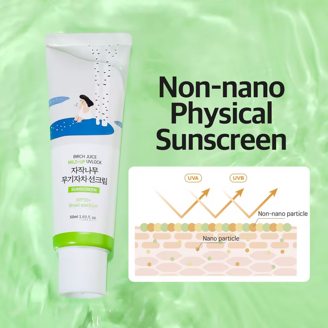 Birch Juice Mild-Up UVLock Sunscreen SPF50+