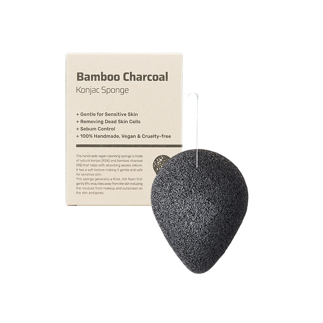 BAMBOO CHARCOAL KONJAC SPONGE 7G