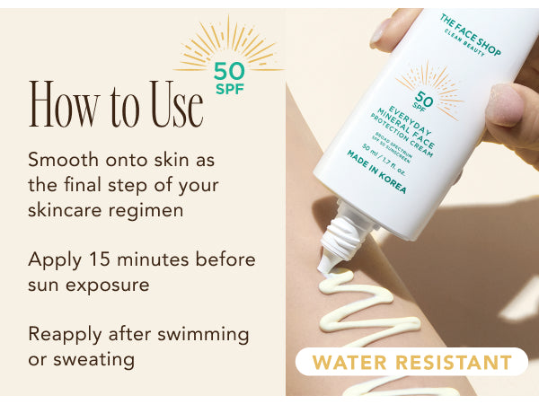 Everyday Mineral Face Protection Cream SPF 50