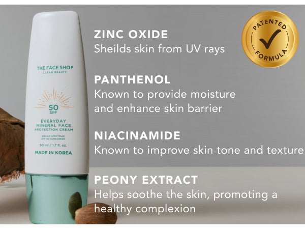 Everyday Mineral Face Protection Cream SPF 50