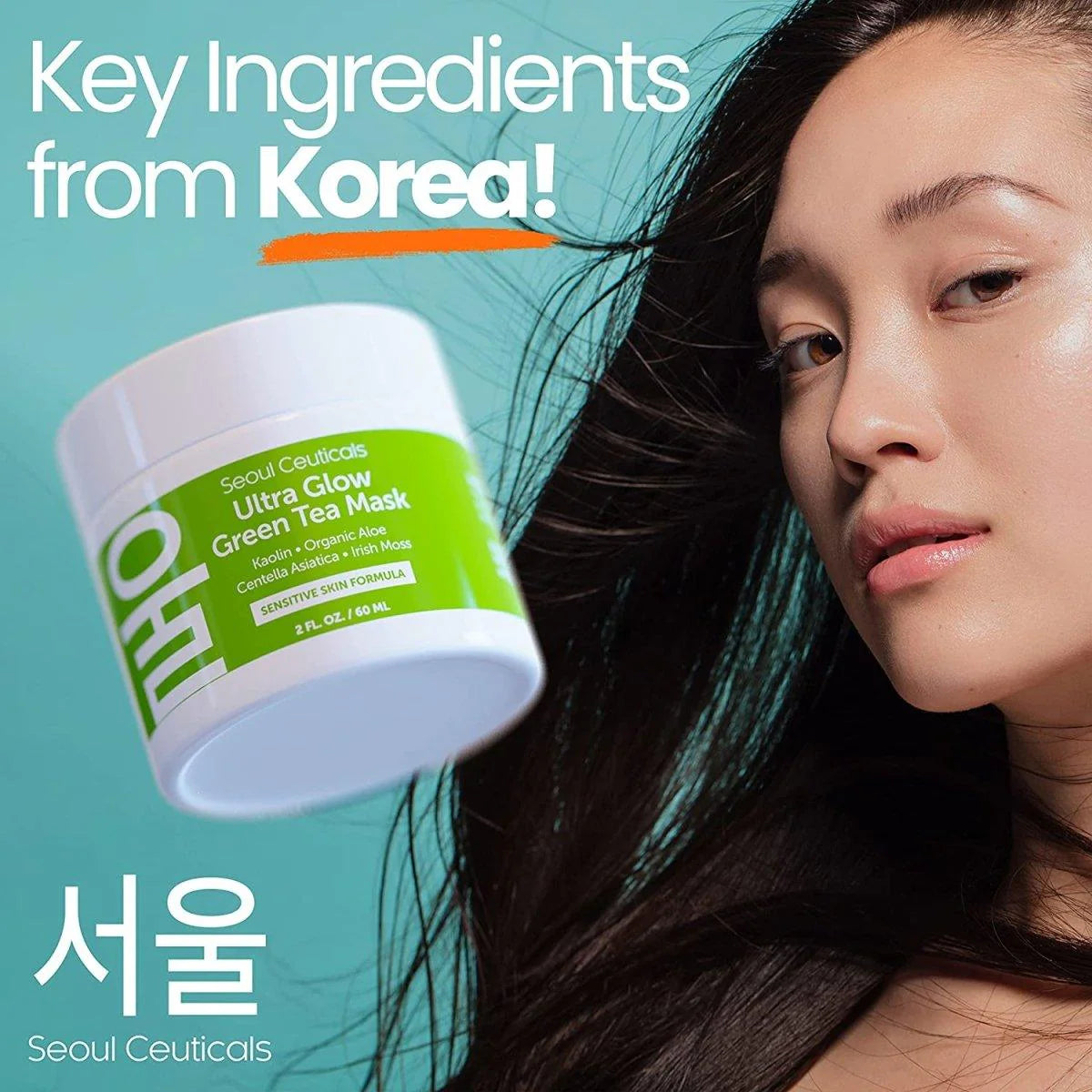 Ultra Glow Green Tea Mask 60ml