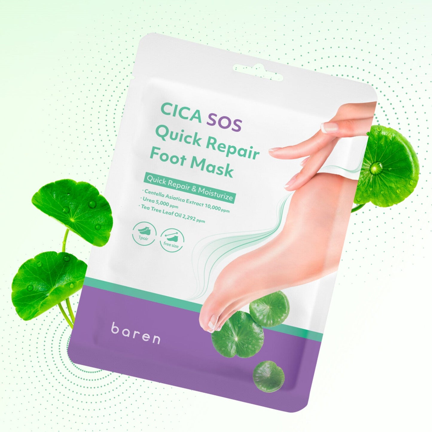 CICA SOS QUICK REPAIR FOOT MASK