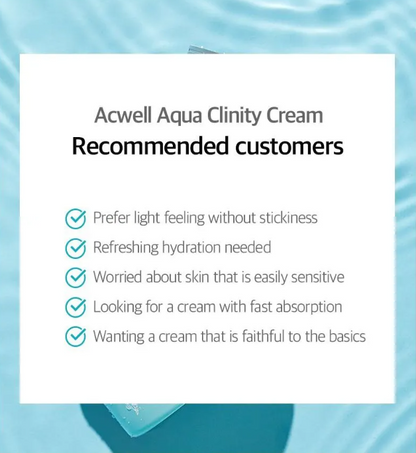 Aqua Clinity Cream