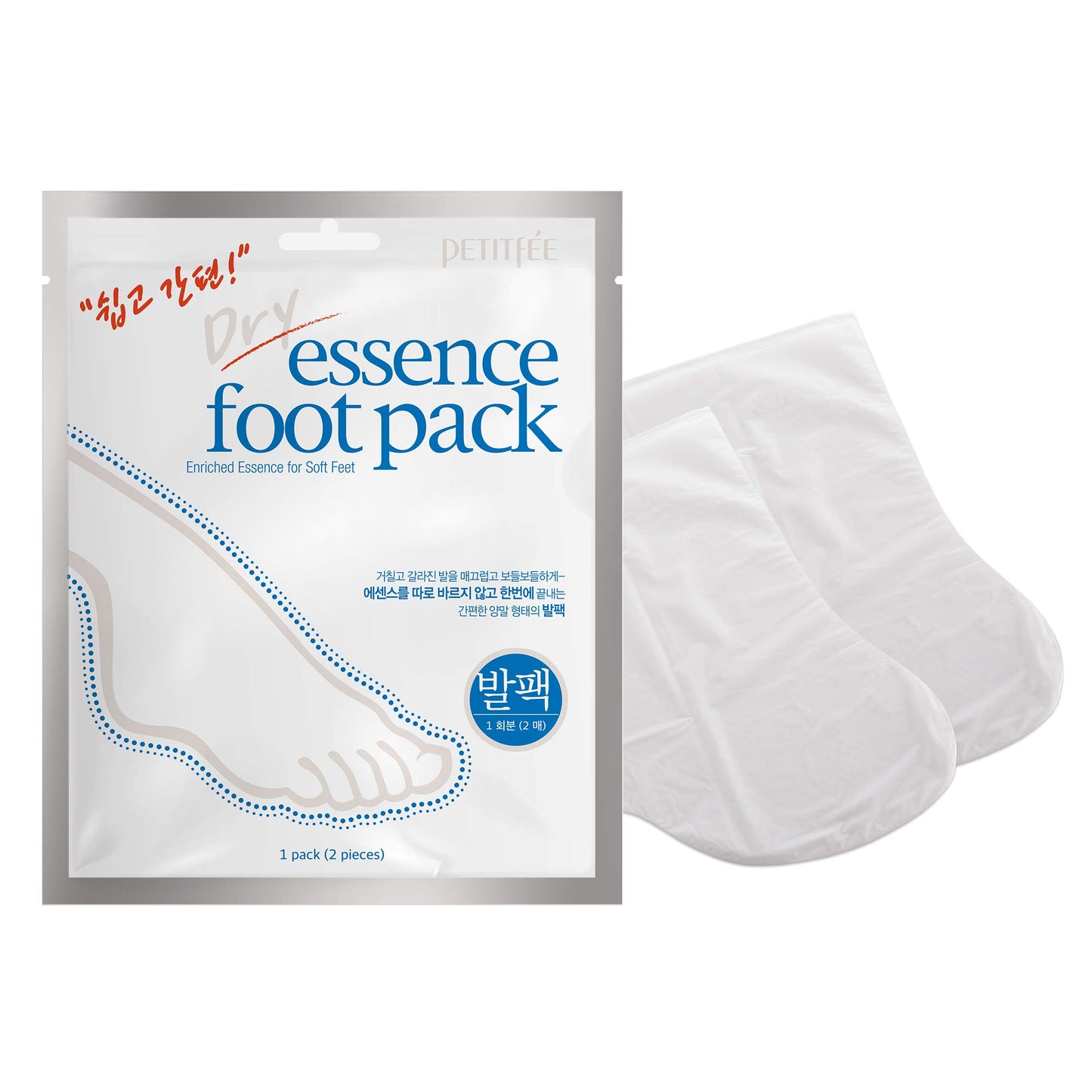 [Petitfee] Dry Essence Foot pack 2sheets