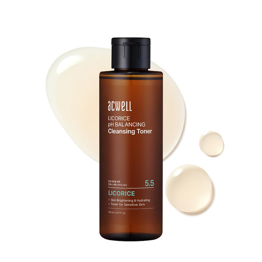 ACWELL Licorice pH Balancing Korean Toner for Cleansing 5.07 fl.oz