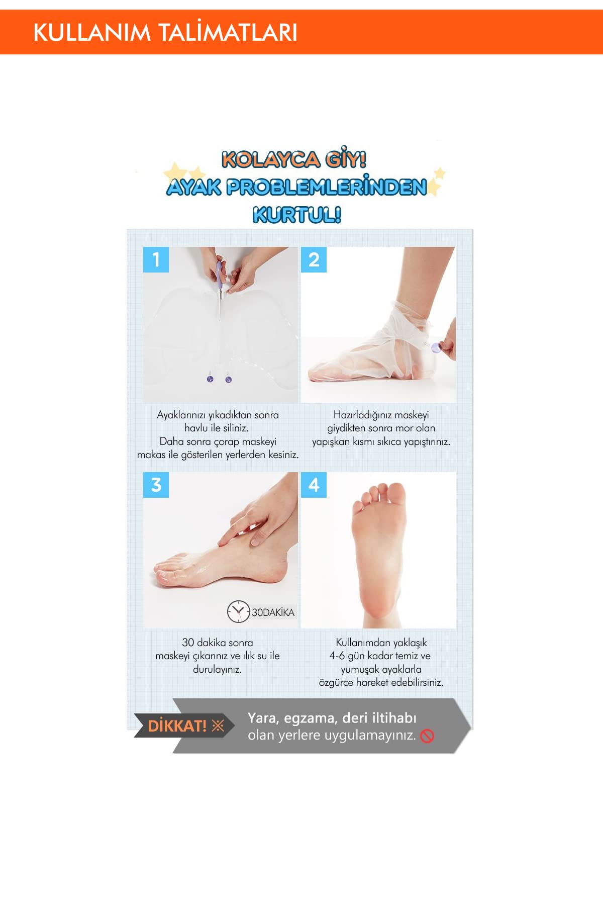 Soft Foot Peeling Socks