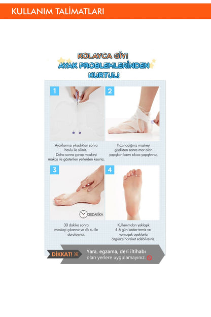 Soft Foot Peeling Socks