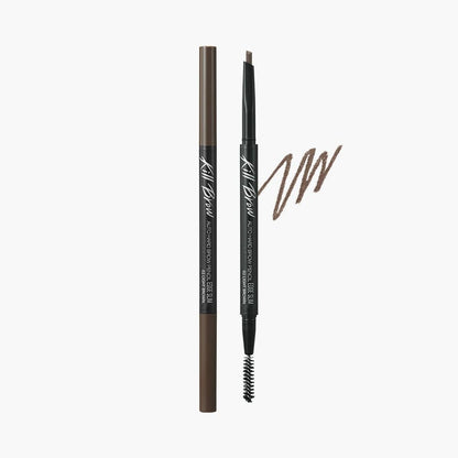 KILL BROW AUTO HARD BROW PENCIL 0.31G 02 LIGHT BROWN