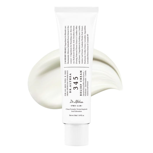 Dr.Althea 345 Relief Cream | Daily Face Moisturizer | Blemish Relief Care | Soothing Recovery & Moisture with Niacinamide, Panth