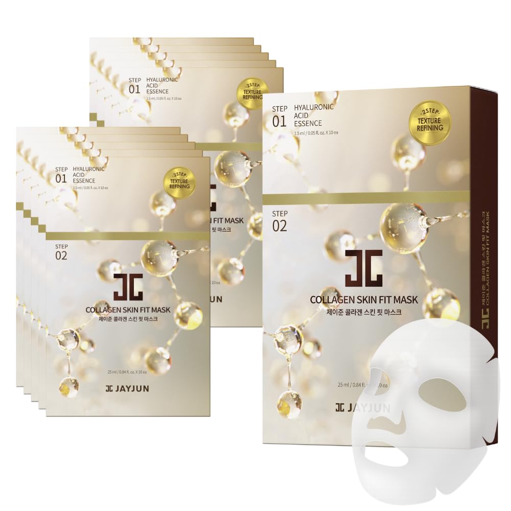 Collagen Skin Fit Mask - 1 Box of 10 Sheets