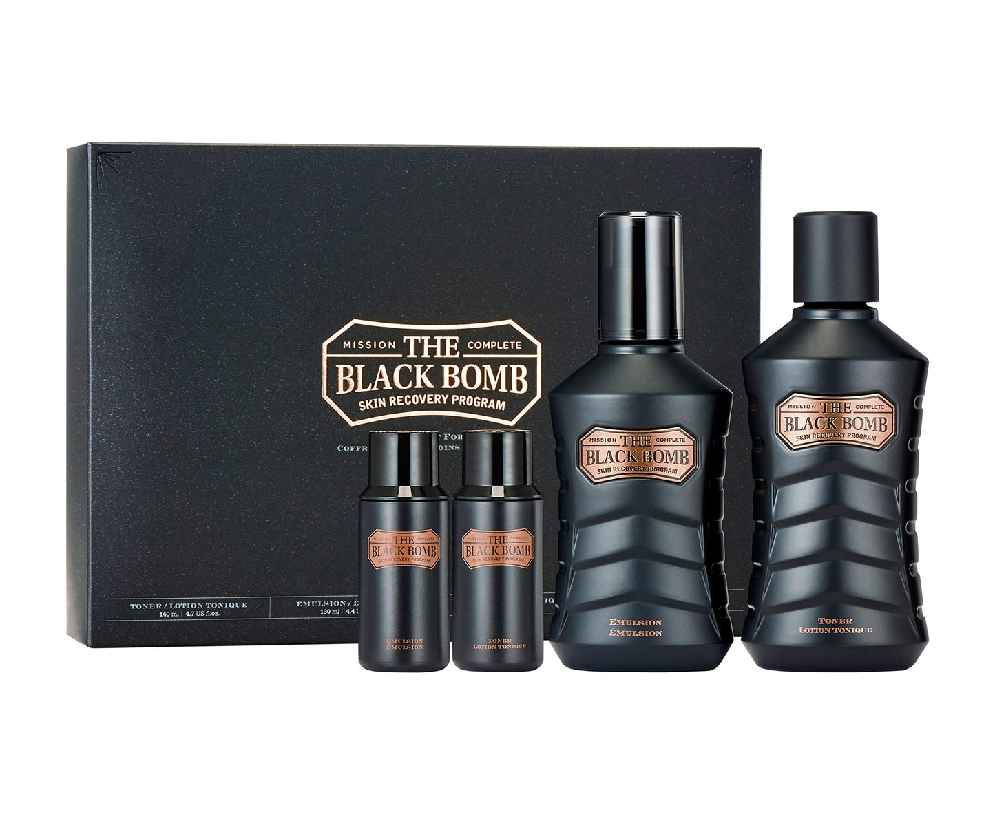 THE BLACK BOMB SPECIAL SET (140ML+130ML+32ML+32ML)
